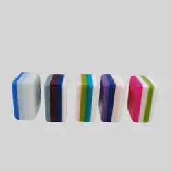 Custom Engraved Acrylic Mahjong Tiles - Multi Layer Board Game