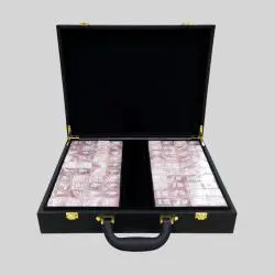 High-End Custom Stone Jade Mahjong Tiles - Collection Gift