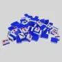Portable Mini Mahjong Set Acrylic Tiles Family Game Portable Mini Mahjong Set Acrylic Tiles Family Game