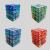 D6 12MM colorful two-color transparent with rounded corner