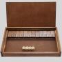 Art Deco Wooden Dice Game - Customizable Home Decor
