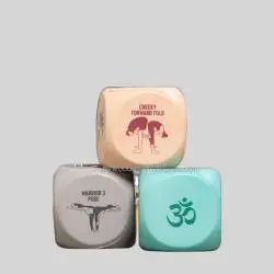 Custom Printed Wooden Dice Set - Personalized Gifts & Crafts