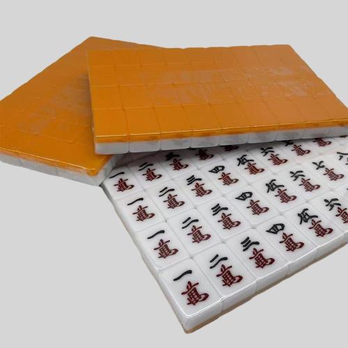 Acrylic Japanese Mahjong Set - Outdoor Travel Mahjong Tiles