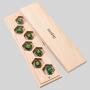 7pcs Resin Polyhedral Dice Set for RPG D&D Tabletop Games