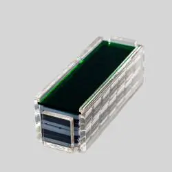 Acrylic Domino Double Six Game Set Card Toys Mahjong