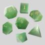 Custom Gemstone D&D Dice - Pink Crystal RPG Tabletop Dice