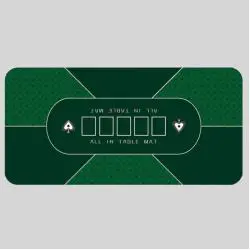 Custom 180x90cm Texas Hold'em Poker Mat