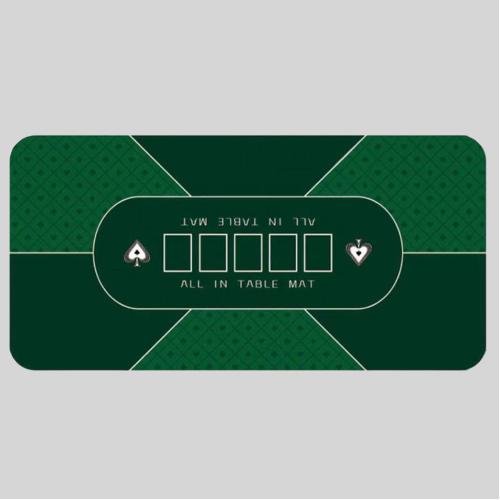 Custom 180x90cm Texas Hold'em Poker Mat