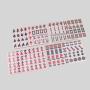 Mahjong Tiles Set - 144/168pcs, Sanzheng Melamine