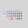 Custom Acrylic Mahjong Set - 160pcs Lucite Display Box