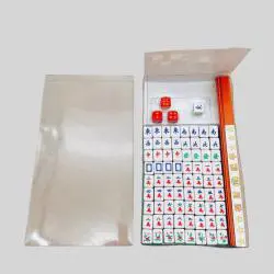 Mini Portable Travel Mahjong Set - Plastic Tiles