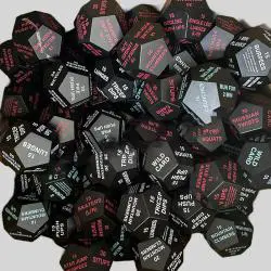 Fitness Dice PU Foam Slow Rebound Dice