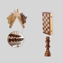 Portable Chinese Chess Board Game Set - High Quality