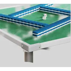 LED Roulette Table - 10 Seat Casino Poker Club - Luxury Blackjack Table