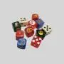 Custom Engraved Acrylic Dice for Games - TouMi TMD6 Custom Engraved Acrylic Dice for Games - TouMi TMD6