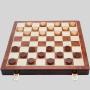 Folding Wooden 2 in 1 Chess Set