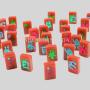 American Mahjong Tiles Set - Acrylic Mahjong Game