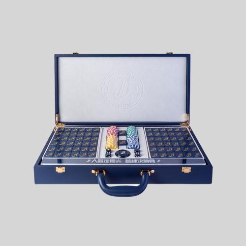 Melamine Mahjong Set - Custom Ivory Board Game Set