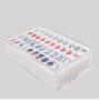 Acrylic Mahjong Set Display – Transparent Tray by D&D