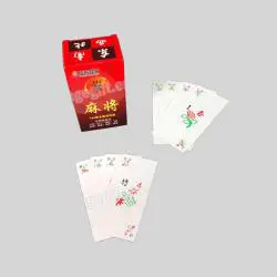 Custom Chinese Mahjong Cards - 54/100/200 Sets, Personalized Design