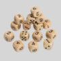 Custom Wooden D&D Polyhedral Dice Sets - Bulk
