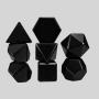 Custom RPG D&D Dice Set - Metal, Titanium, Brass, Logo