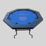 Octagonal Poker Table, Folding Metal Legs, Cheap MDF Poker Table
