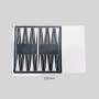 Luxury Magnetic Chess Backgammon Set - Portable Leather Board Game