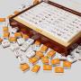 Antique Nautical Wooden Mahjong Box - Luxury Gift