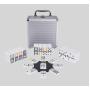12 Colored Dot Domino Set - Mexican Train Game with Case