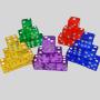 Transparent 6-Sided Acrylic Dice for BRGP Games