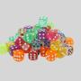 Acrylic Round Corner Dice - Customizable Gambling Dice
