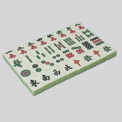 Custom 29mm Mahjong Set - 144pcs Ivory Melamine Game Tiles