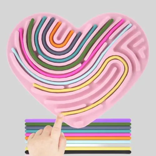 Silicone Sensory Fidget Board - Anxiety Relief for Kids Silicone Sensory Fidget Board - Anxiety Relief for Kids