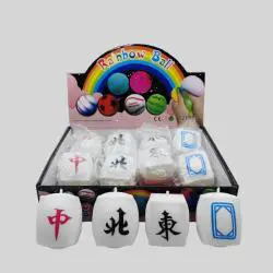 Jincan Squeeze Mahjong Toys - TPR Soft Rebound