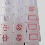 40mm Engraved Mahjong Set with Racks