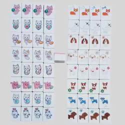 Custom Seaside Escape Mahjong Tile Game Blocks
