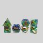 Custom Resin DND Dice Set - Sharp Edge Fish Dice