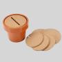 Eco-Friendly Cork Coasters - Lufan Round Mats