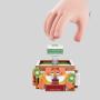 Stress Relief Mushroom Mahjong Block Set - DIY Building Toys Gift