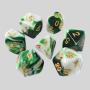 Custom DND Polyhedral Dice Set - 7pcs Acrylic Multi Color Dice