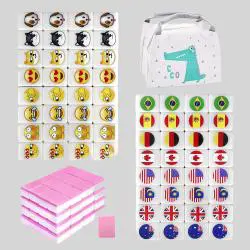 National Flag Mahjong Set - Melamine Outdoor Game Board