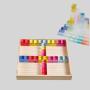 Custom Neon Acrylic Tumble Tower Blocks Set