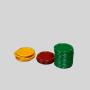 Gold Crystal Mahjong Set - 160 Tiles, Singapore Style