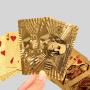 Custom Gold Foil Poker Set - Waterproof Travel Game