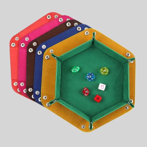 Junnuo Dice Tray Storage Tray - Hexagon Folding Mat