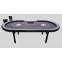 Folding Poker Table - Customizable Texas Holdem Casino Table