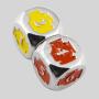 Personalized DND RPG Metal Dice - Custom Engraved Logo