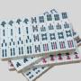 Portable Chinese Mahjong Set - 144 Tiles Game with Box