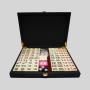American Mahjong Set - Black Leather Case, 4 Putters